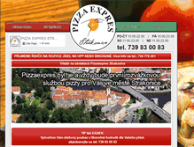 Tablet Screenshot of pizzaexpres.cz
